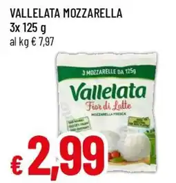 Famila Superstore Vallelata mozzarella offerta