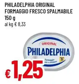 Famila Superstore Philadelphia original formaggio fresco spalmabile offerta