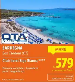 Lidl Club hotel Baja Bianca offerta