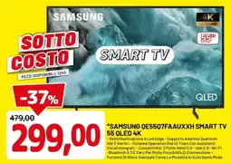DPiù SAMSUNG QE55Q7FAAUXXH SMART TV 55 QLED 4K offerta