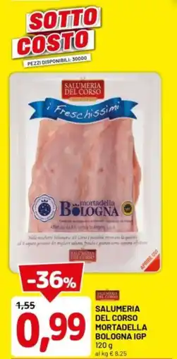 DPiù Salumeria del corso mortadella bologna igp offerta