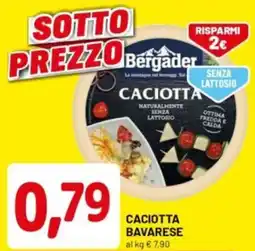 DPiù Caciotta bavarese offerta