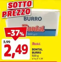 DPiù Bontal burro offerta