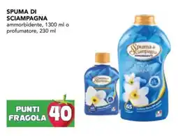 Esselunga Spuma di sciampagna ammorbidente o profumatore offerta