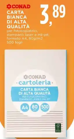 Conad Conad carta bianca di alta qualità offerta