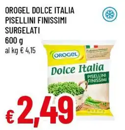 Famila Superstore Orogel dolce italia pisellini finissimi surgelati offerta