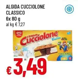 Famila Superstore Algida cucciolone classico offerta