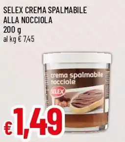 Famila Superstore Selex crema spalmabile alla nocciola offerta
