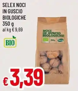 Famila Superstore Selex noci in guscio biologiche offerta
