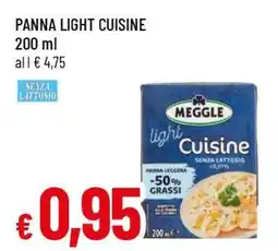 Famila Superstore Panna light cuisine offerta