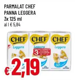 Famila Superstore Parmalat chef panna leggera offerta
