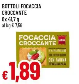 Famila Superstore Bottoli focaccia croccante offerta