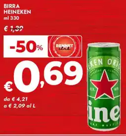Bennet Birra HEINEKEN offerta