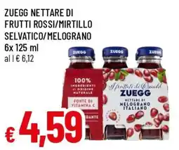 Famila Superstore Zuegg nettare di frutti rossi/mirtillo selvatico/melograno offerta