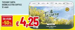 Famila Superstore Tuscany carta igienica extra soffice offerta