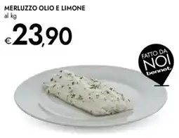 Bennet Merluzzo olio e limone offerta