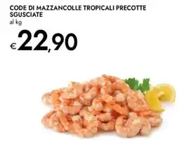Bennet Code di mazzancolle tropicali precotte sgusciate offerta