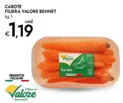 Bennet Carote FILIERA VALORE BENNET offerta