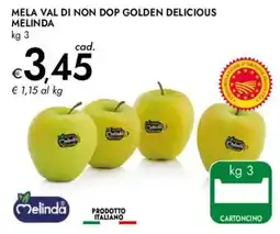 Bennet Mela val di non dop golden delicious MELINDA offerta