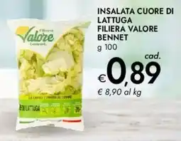 Bennet Insalata cuore di lattuga FILIERA VALORE BENNET offerta