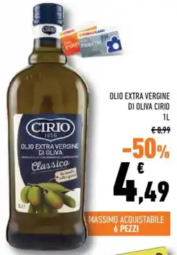 Conad Superstore Olio extra vergine di oliva CIRIO offerta
