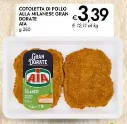 Bennet Cotoletta di pollo alla milanese gran dorate AIA offerta