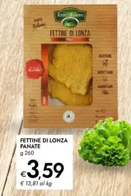 Bennet Fettine di lonza panate offerta