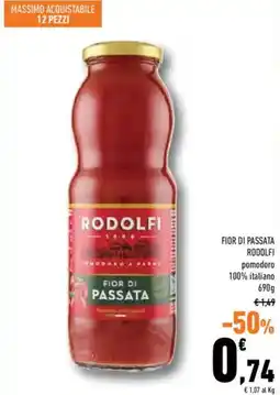 Conad Superstore Fior di passata RODOLFI offerta