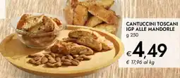 Bennet Cantuccini toscani igp alle mandorle offerta