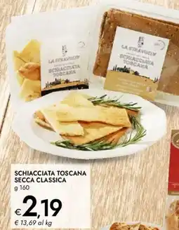 Bennet Schiacciata toscana secca classica offerta