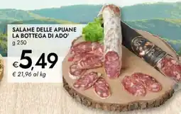 Bennet Salame delle apuane la bottega di ado' offerta