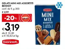 Bennet Gelati mini mix assortiti BENNET offerta