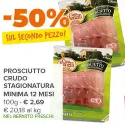 Todis Prosciutto crudo stagionatura minima 12 mesi offerta