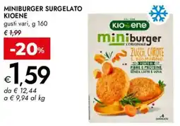 Bennet Miniburger surgelato KIOENE offerta