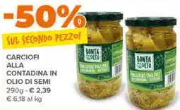Todis Carciofi alla contadina in olio di semi offerta