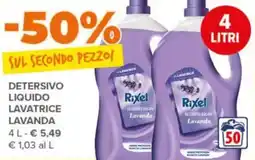 Todis Detersivo liquido lavatrice lavanda offerta