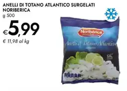 Bennet Anelli di totano atlantico surgelati NORIBERICA offerta