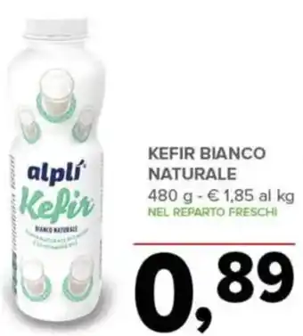 Todis alplí Kefir bianco naturale offerta
