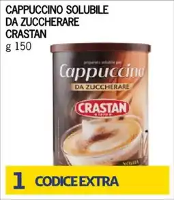 Bennet Cappuccino solubile da zuccherare CRASTAN offerta