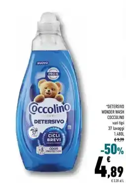 Conad Superstore Detersivo wonder wash COCCOLINO offerta