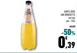 Conad Superstore Bibite zero SAN BENEDETTO offerta