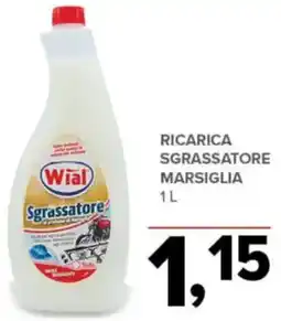 Todis Wial Ricarica sgrassatore marsiglia offerta