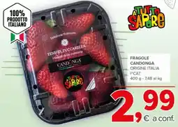 Todis TENUTA ZUCCARELLA Fragole candonga offerta