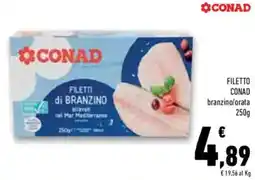 Conad Superstore Filetto CONAD branzino/orata offerta