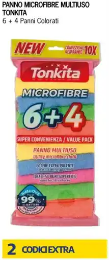 Bennet Panno microfibre multiuso TONKITA offerta