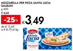 Bennet Mozzarella per pizza santa lucia GALBANI offerta