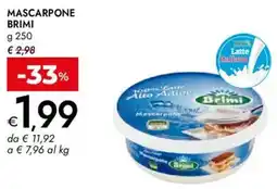Bennet Mascarpone BRIMI offerta
