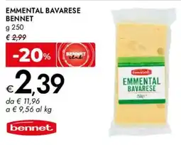 Bennet Emmental bavarese BENNET offerta