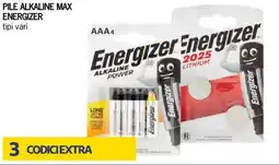 Bennet Pile alkaline max ENERGIZER offerta
