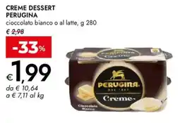 Bennet Creme dessert PERUGINA offerta